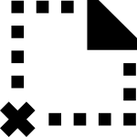 File Missing Close 1691 SVG Icon